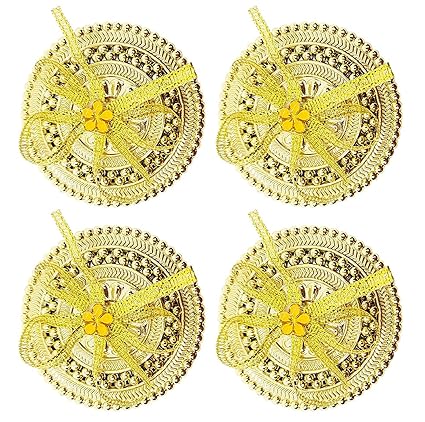 Baal Sindoor Box Jewellery Box Kumkum Dani for Women Best Gift Item Set of 4 Pcs