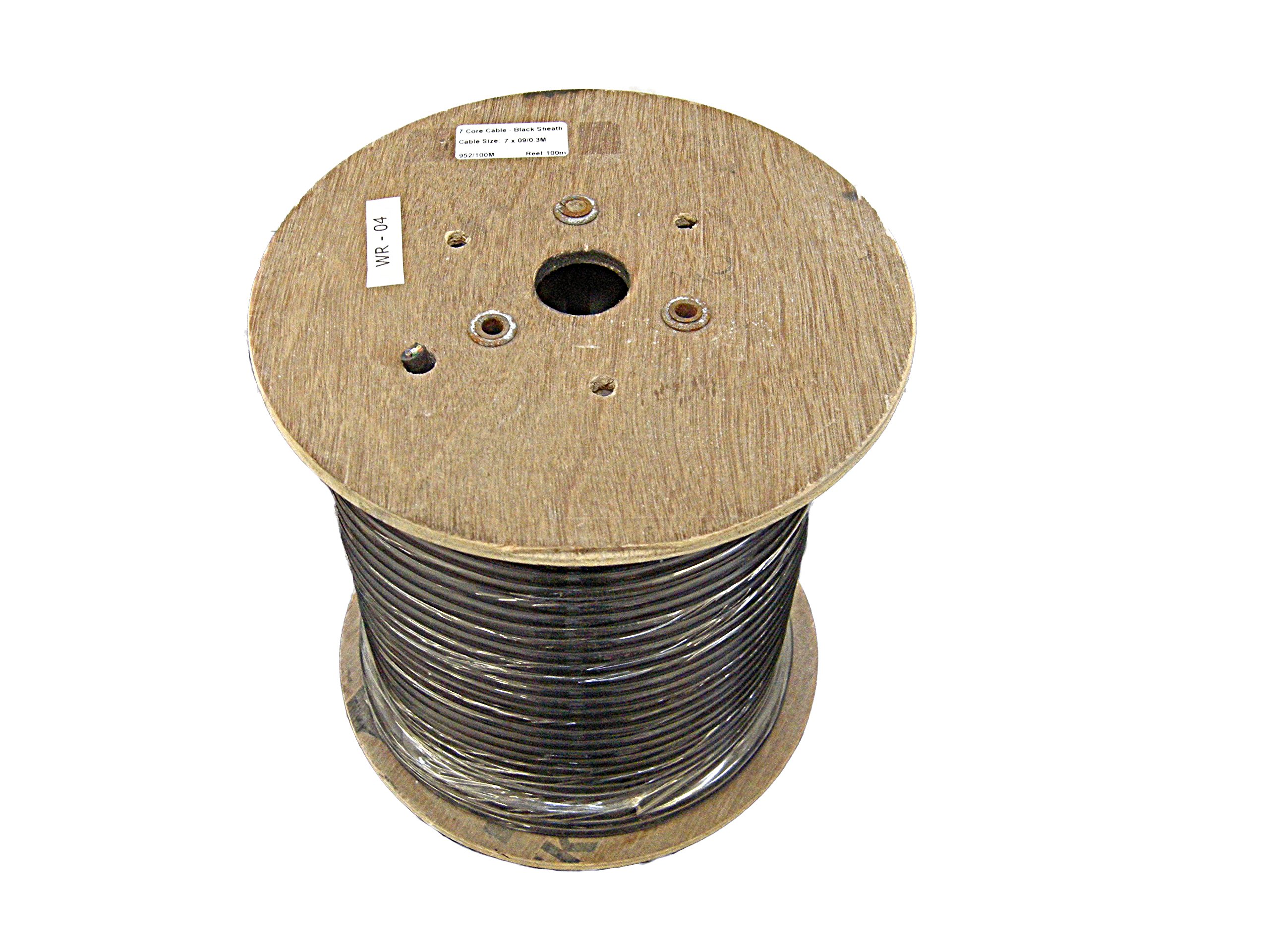 Tecniks 952 5.75 A 30 m 7-Core Trailer Cable - Black