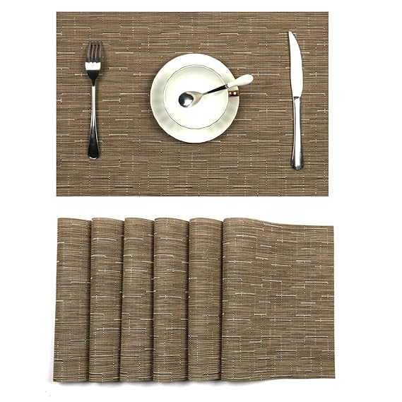 Placemats, U'Artlines HeatResistant Placemats Stain Resistant Anti