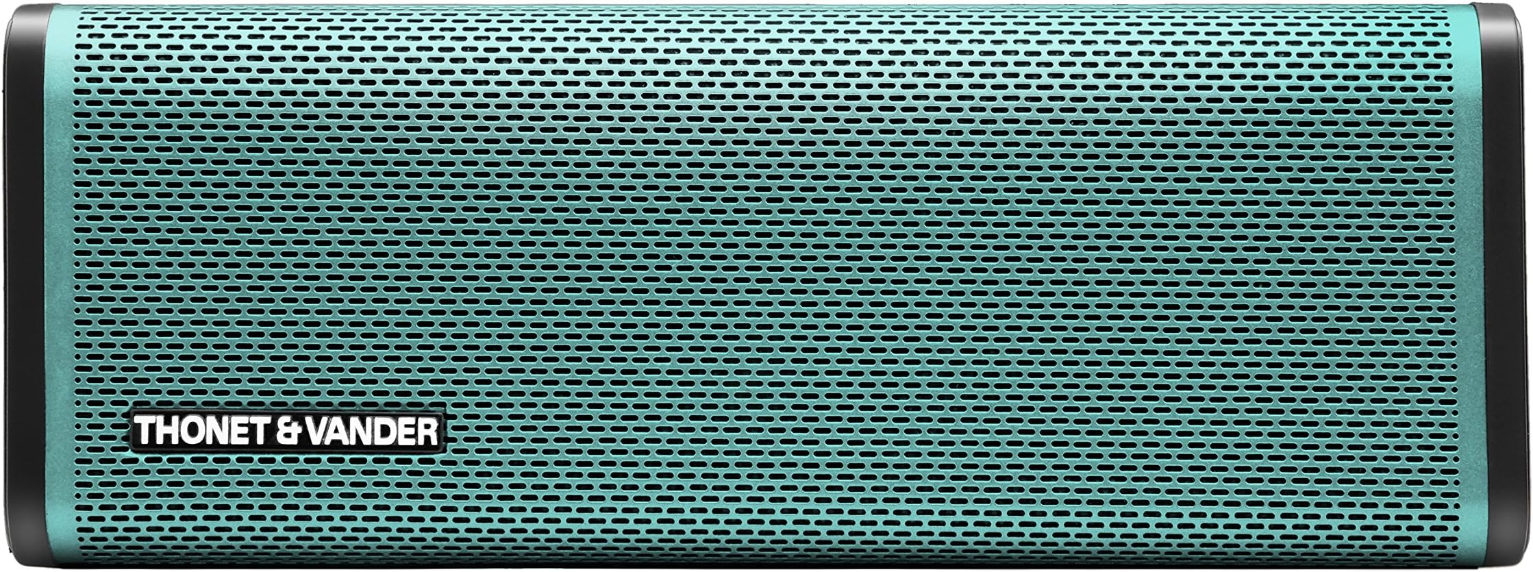 Thonet and Vander Frei Portable Bluetooth Speaker (Teal) Wireless with Enhanced Bass (50 Peak Watts) Impact + Water Resistant/IPX-4 Shockproof - Rechargeable 8Hr Battery (German Engineered)