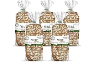 LOWCARB AVENUE Dr. B's Multigrain Bread | 1g Net Carbs & 7g Protein | Low Calorie, Vegan, Sugar Free | Fresh, Sliced, Keto & Low Carb Bread Loaf (5 Pack (16 oz), Sesame)
