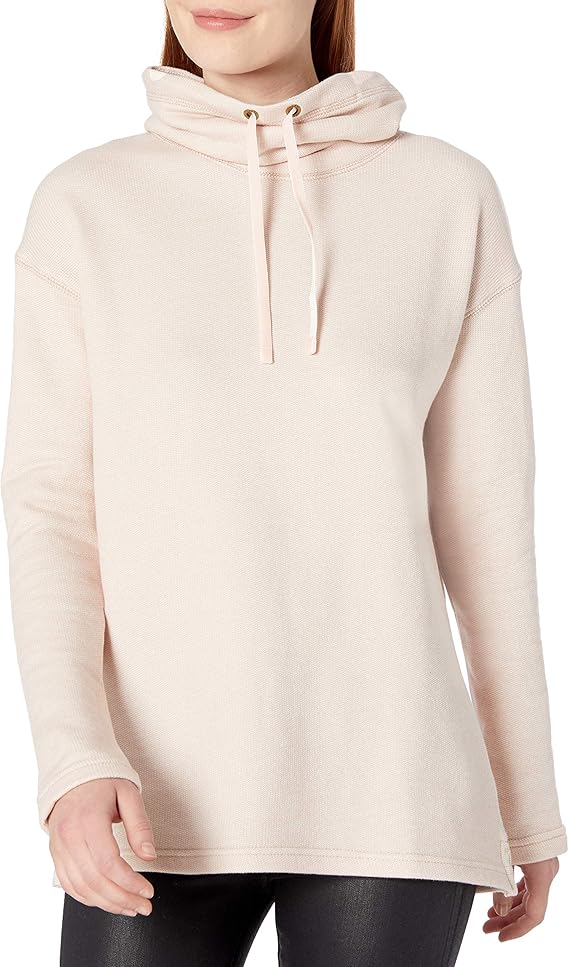 CHAPS Womens Fashion Pull Over Cowl Neck Long Sleeve Sweater Pullover Sweater: Amazon.ca 