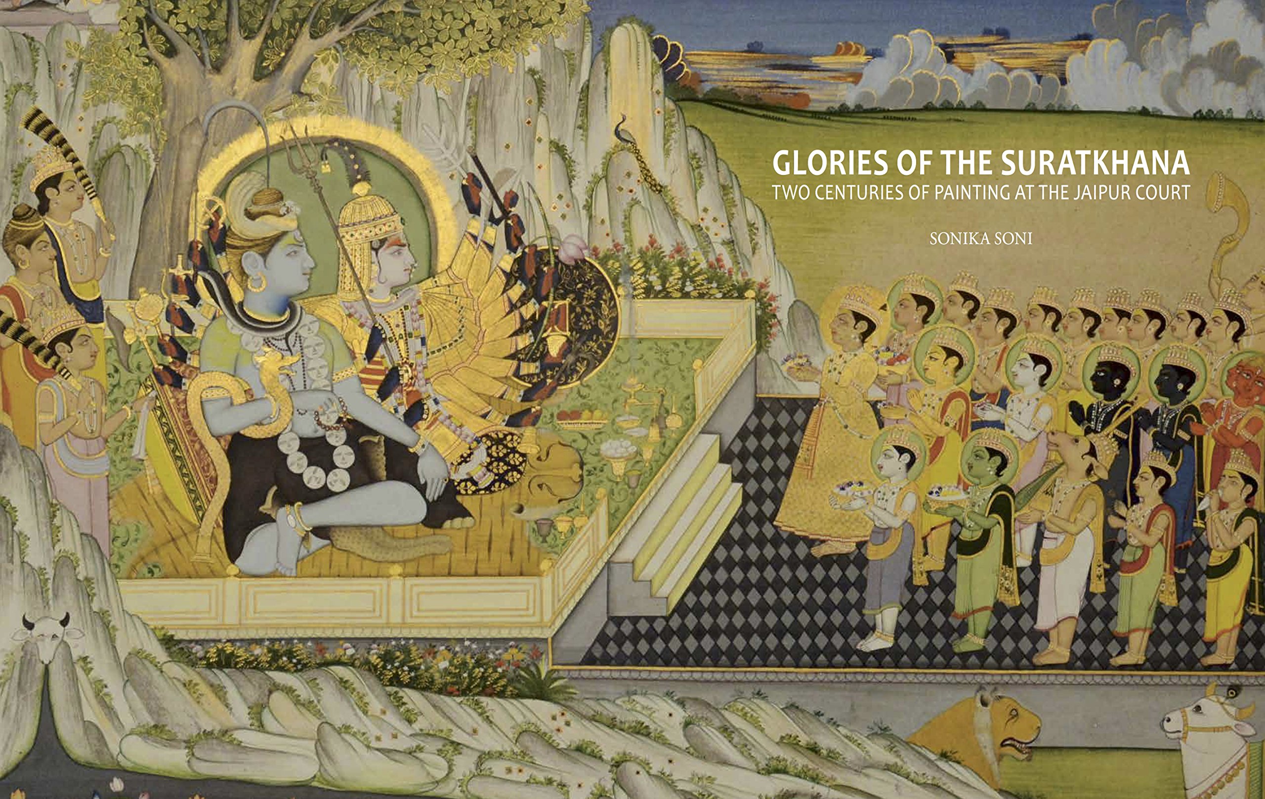 Painting And Photography At The Jaipur Court Giles - 