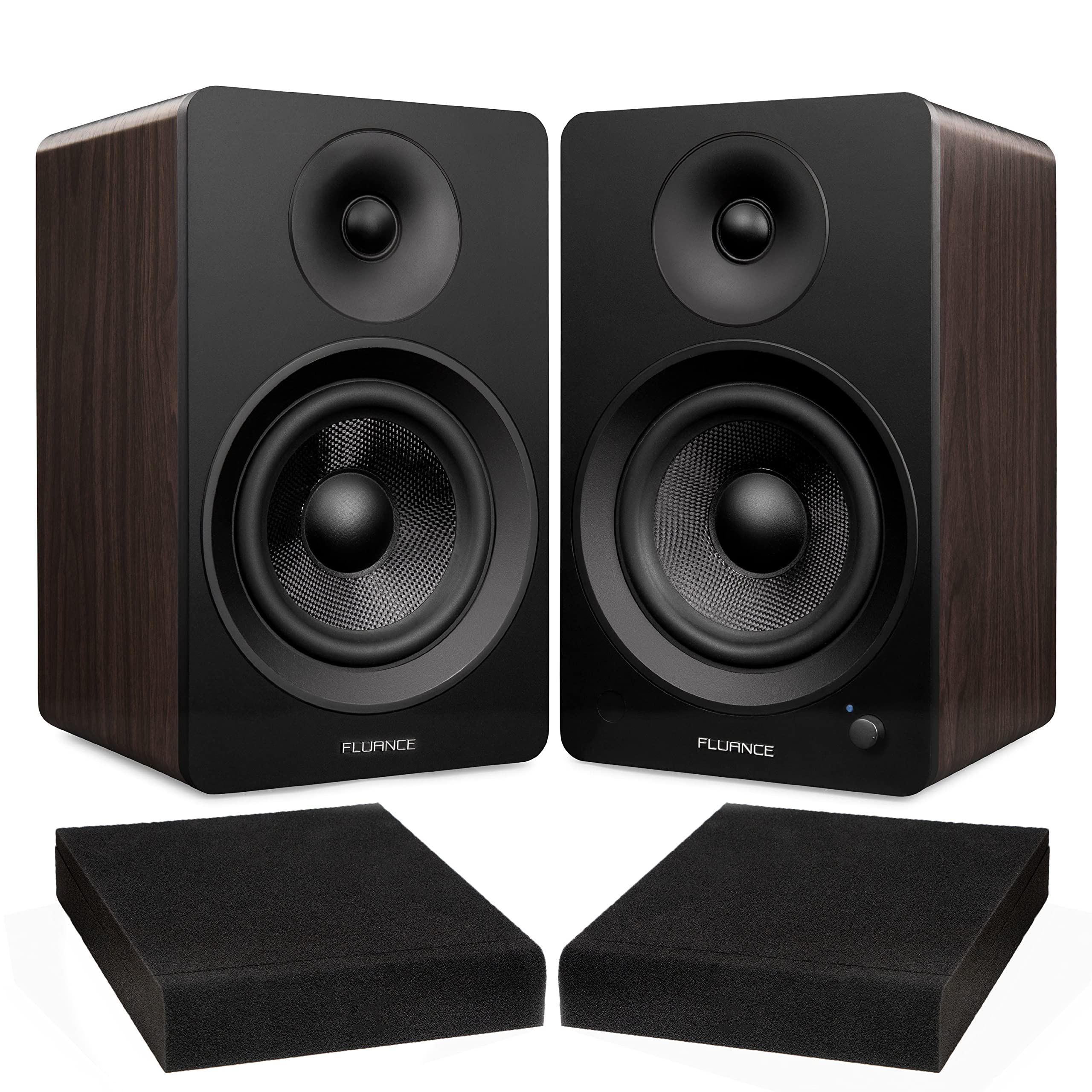Fluance Ai61 Natural Walnut Powered 2.0 Stereo