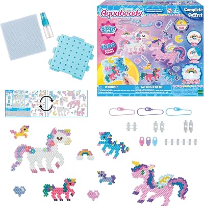Aquabeads Mystic Unicorn Set Art & Craft Bed Kit