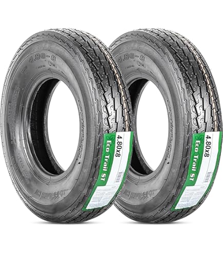 Amazon.com: WANDA 2 Highway Boat Motorcycle Trailer Tires 4.80-8