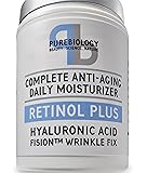 Retinol + Complete Anti-Aging Facial Moisturizer Cream with Hyaluronic Acid & Breakthrough Anti Wrinkle Complex - For Face and Eye Area