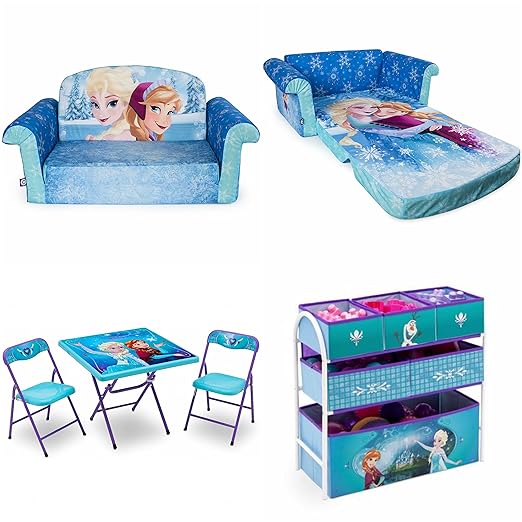 frozen folding table and chairs