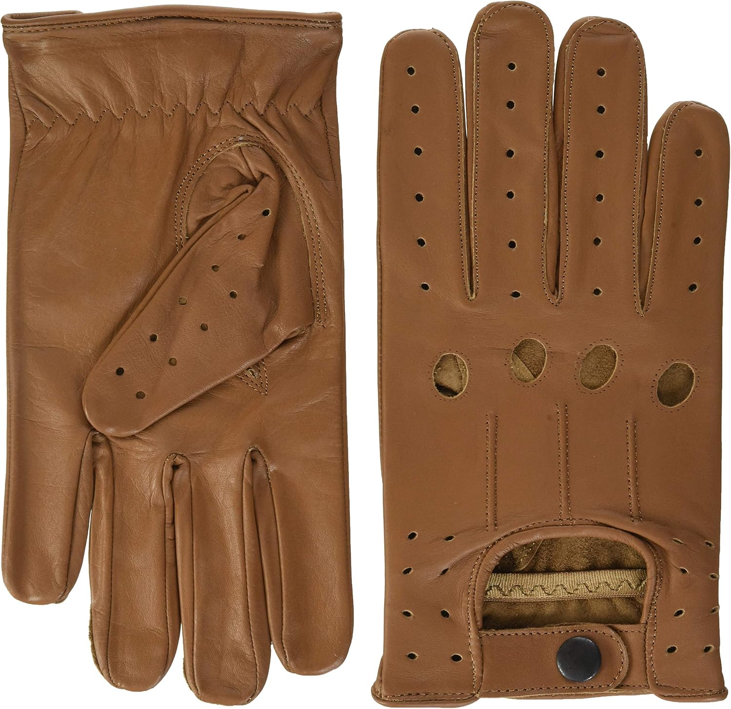 tan driving gloves