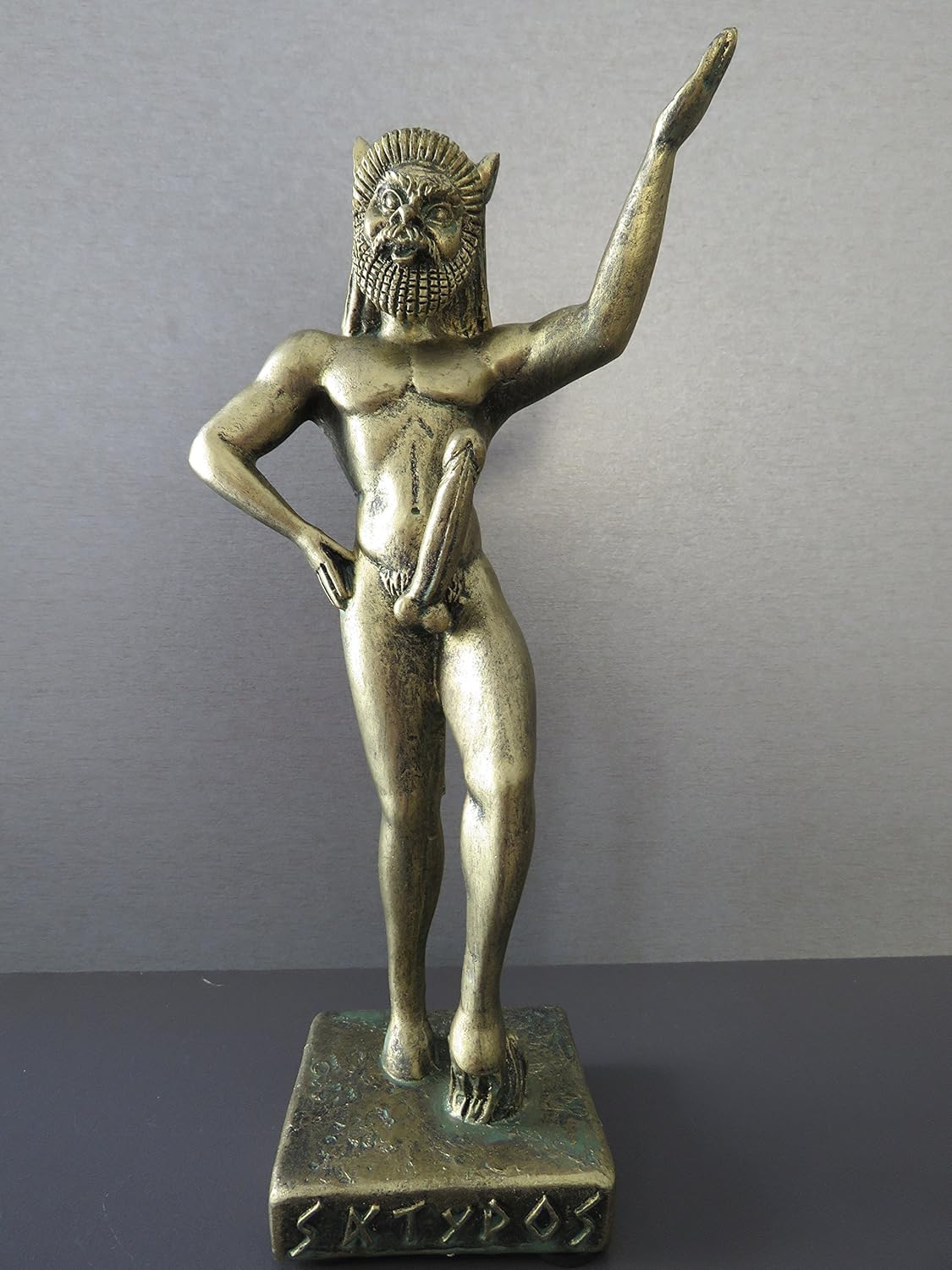 Satyr Greek Polyester Statue 32cm / 12.59in Amazon.ca Home & Kitchen