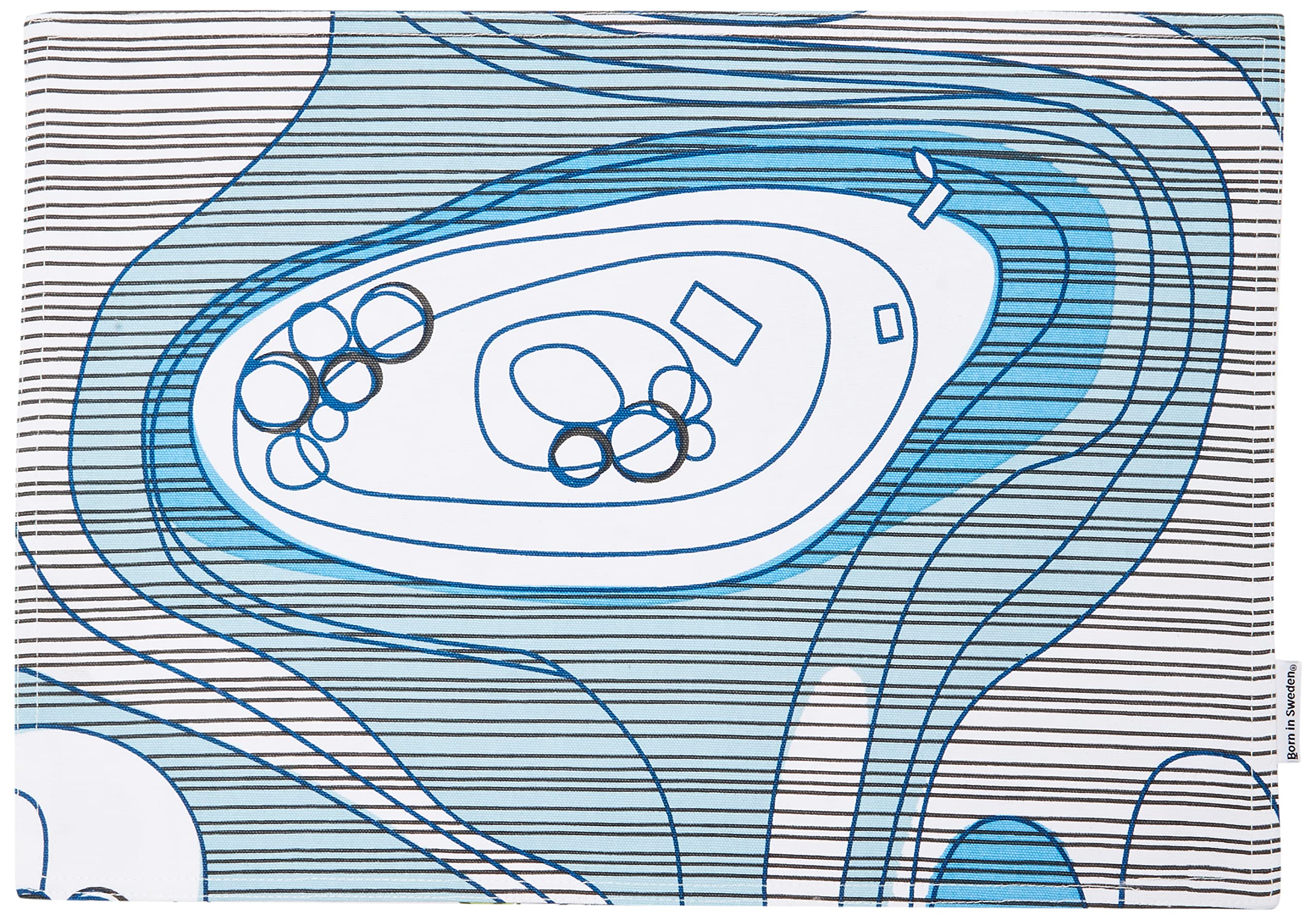 Born in Sweden Placemat Sweden from Above Doublesided Archip/Forest