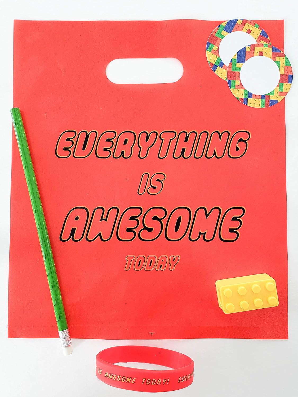 building blocks theme party