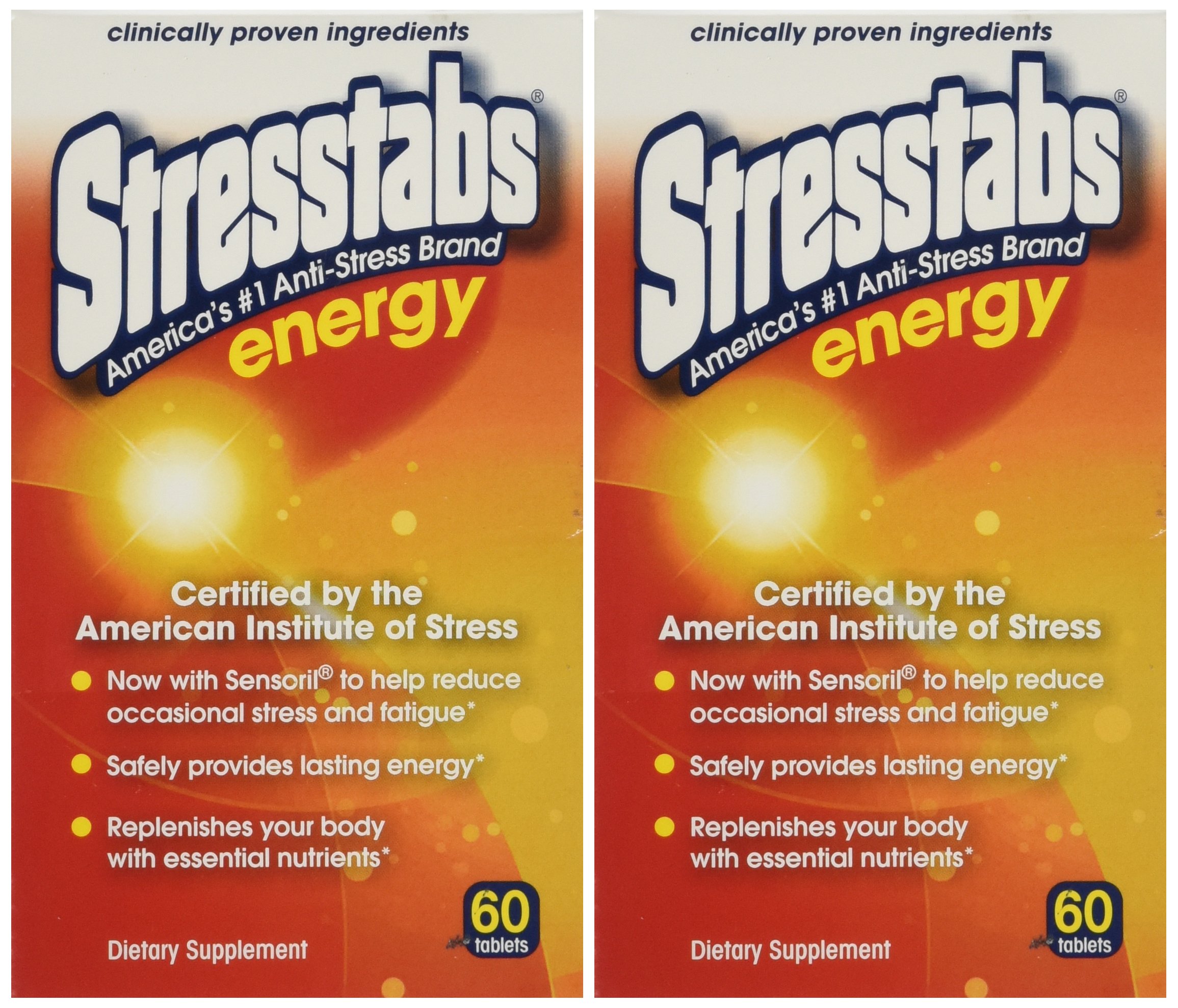 Stresstabs Energy Tablets 60 Ea(2 Pack) Buy Online in United Arab