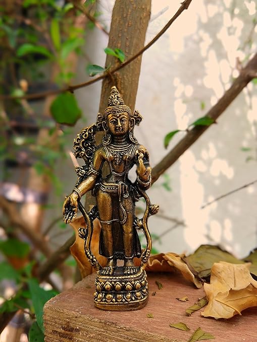 Amazon.com: BHARAT HAAT Indra Dios Tibet de latón ...