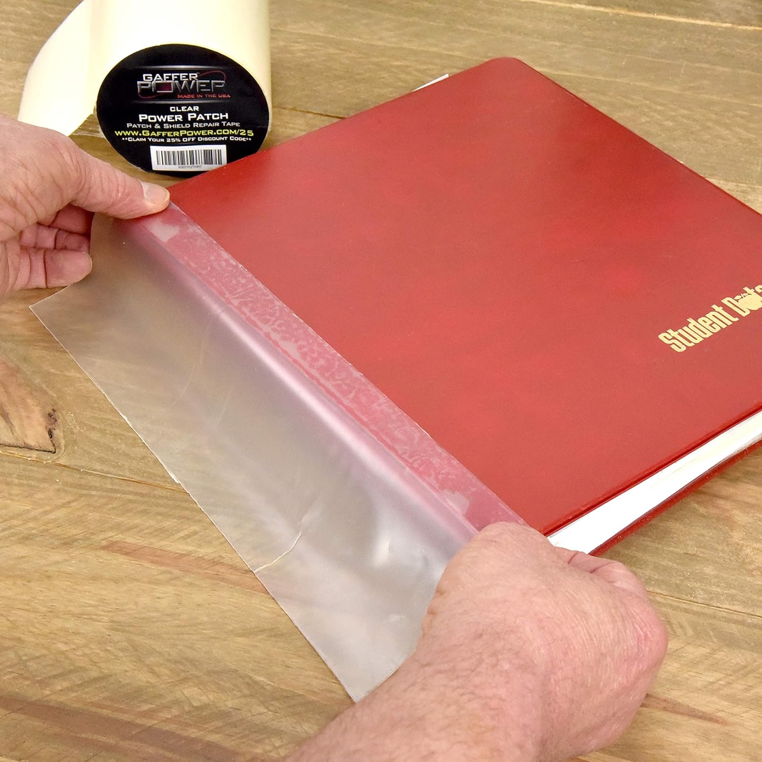 patch shield power tape clear - all weather patch tape