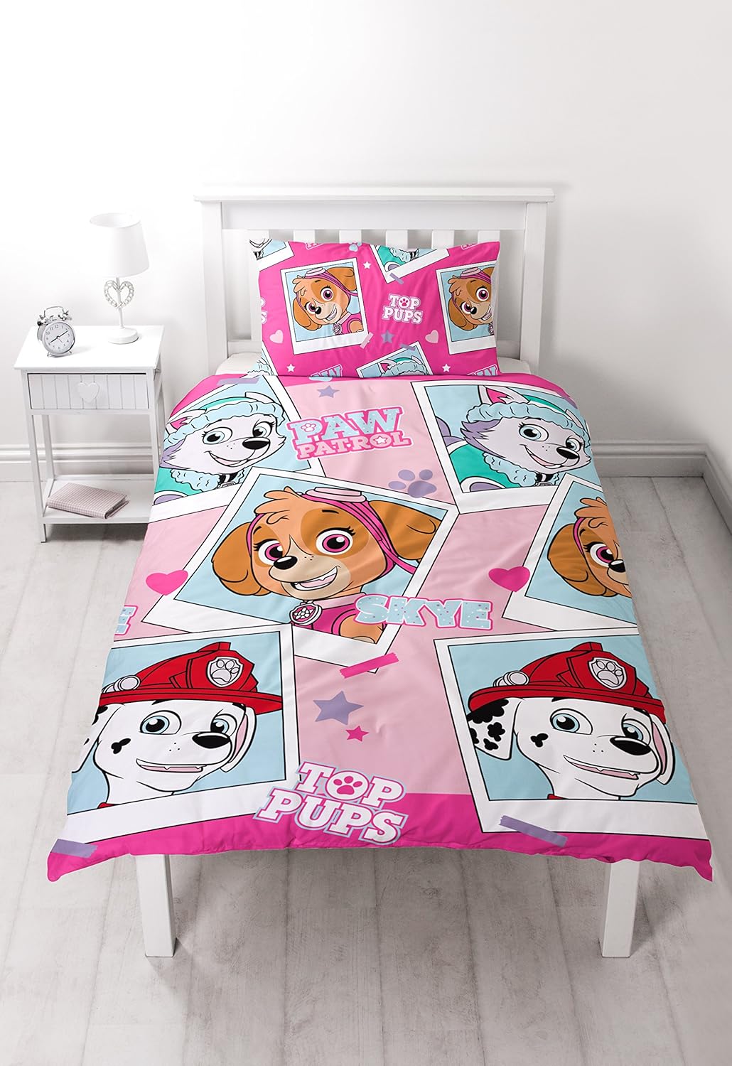paw patrol cot bed duvet set