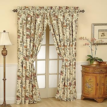 Amazon Com Waverly Curtains For Bedroom Felicite 50 X 84