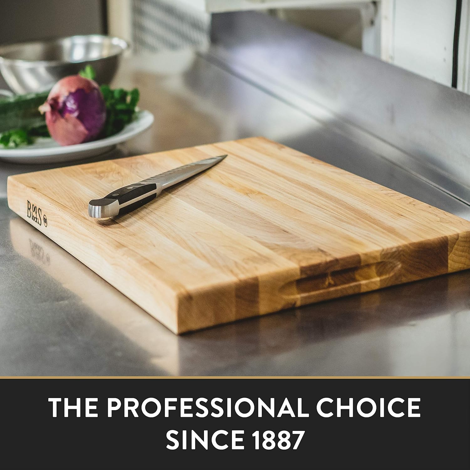 Boos Block Pro Chef Series, Butchers Block Chopping Board, Thick Cutting Board - Image 5