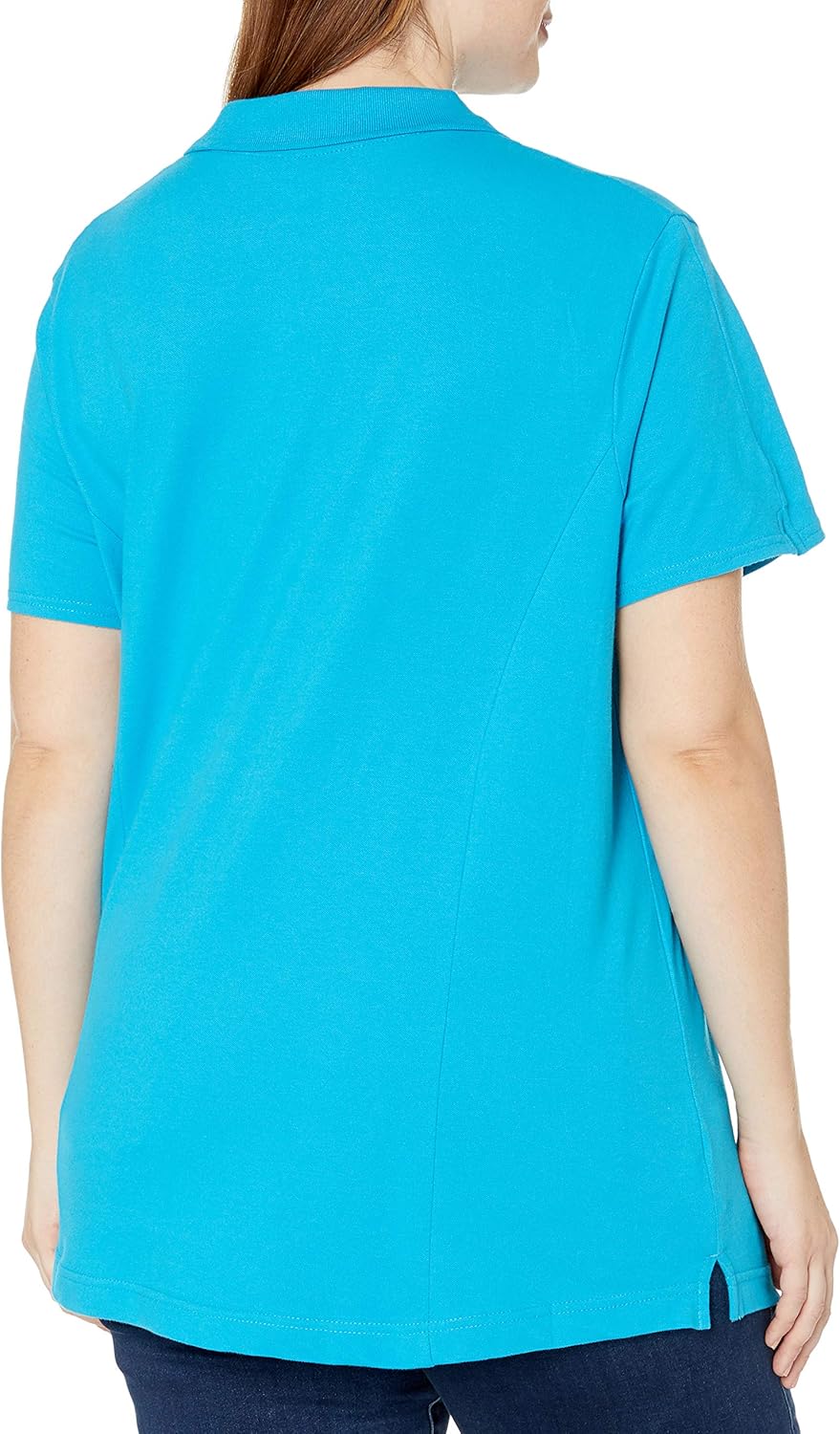 Riders by Lee Indigo Women’s Plus Size Morgan Short Sleeve Polo Shirt at  Women’s Clothing store