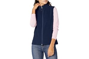 Amazon Essentials Women's Classic-Fit Sleeveless Polar Soft Fleece Vest (Available in Plus Size)