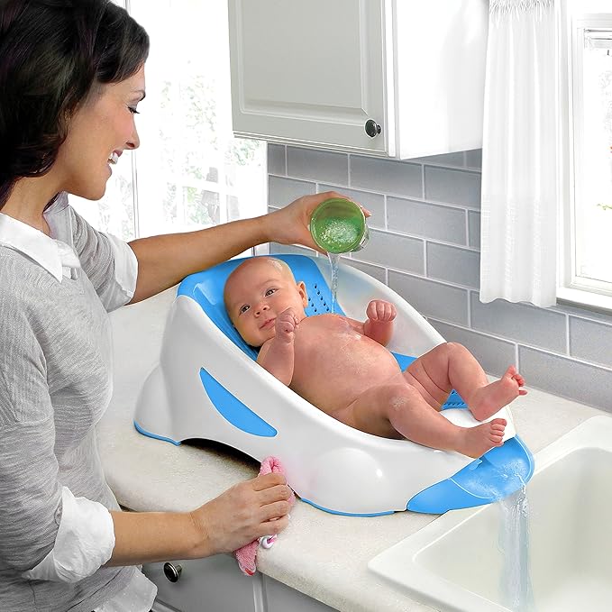 Munchkin Clean Cradle Tub Blue