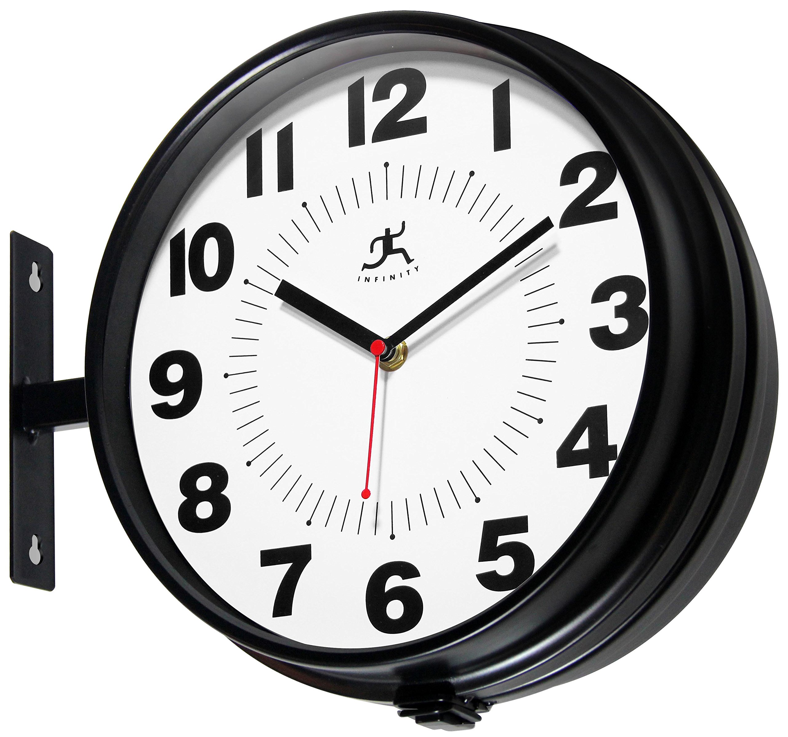 Infinity Instruments Hallway Clock, Black LAVORIST