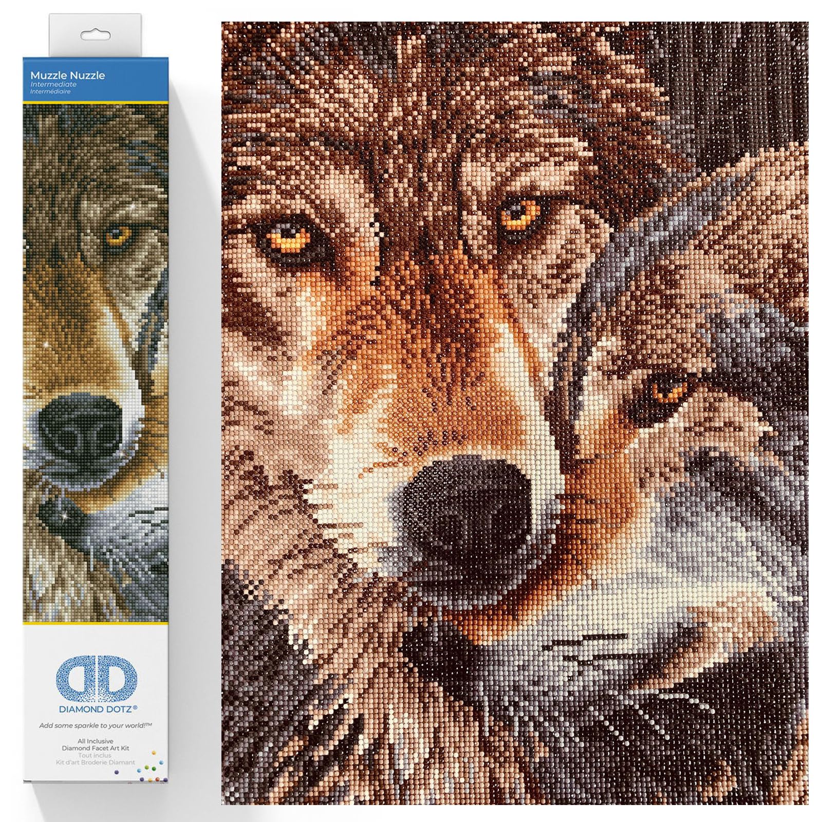 DIAMOND DOTZ DD10 Intermediate Kit, Muzzle Nuzzle, 47 x 42 cm — image 1