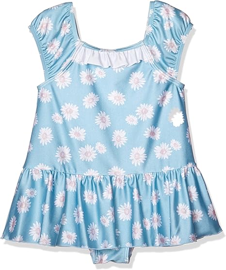 Amazon タキヒヨー ヴィンテージ花柄 ワンピース 水着 女の子 Mariajue サックス 日本 90 日本サイズ90 相当 水着 通販