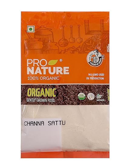 Pro Nature 100% Organic Channa Sattu, 250g