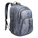 adidas Prime 6 Backpack, Stone Wash Grey/Bright