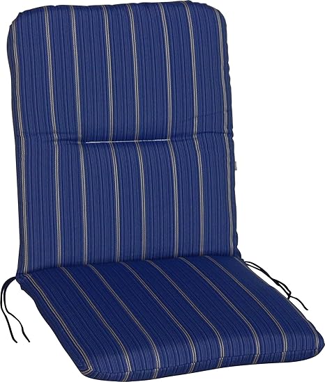 Angerer Sesselpolster niedrig Design Faro Stuhlaulfage, blau, 100 x 50 x 6 cm, 2102/025