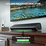 Saiyin 17-Inch Sound Bar TV Bluetooth 5.3 Optical AUX Visual Volume view 3