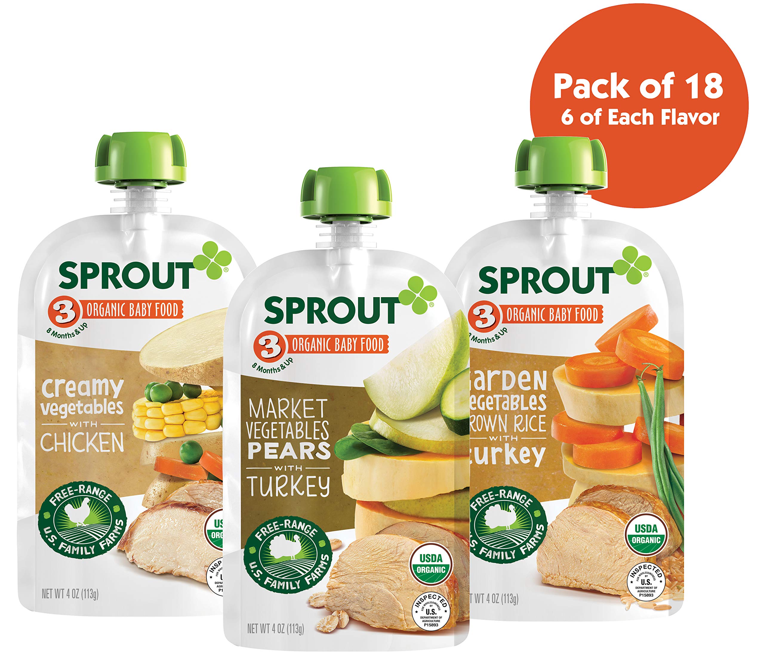 sprout baby food pouches