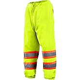 OccuNomix LUX-TEM-YL/XL Class E Premium Mesh Pant