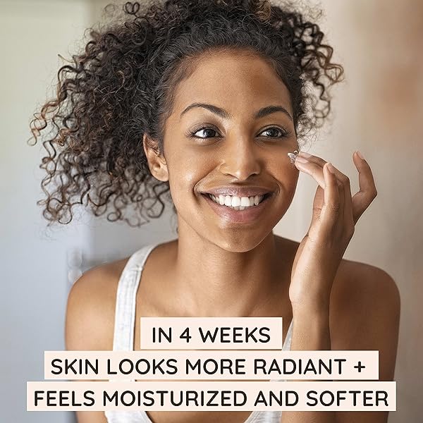 AVEENO POSITIVELY RADIANT DAILY FACE MOISTURIZER WITH SPF 15 SUNSCREEN, HYDRATING FACIAL MOISTURIZER WITH SOY EXTRACT TO IMPROVE SKIN TONE AND TEXTURE, HYPOALLERGENIC FORMULA, OIL-FREE, 4 FL OZ