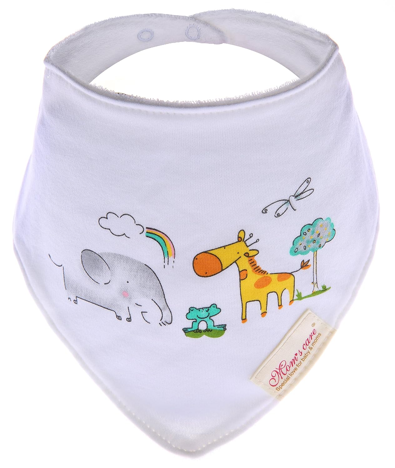 Hxhome confezione da 6 bavaglini per bambini 100% cotone Hxhome confezione da 6 bavaglini per bambini 100% cotone grembiule asciugamano bandana pettorina saliva bavetta ruttino Amazon Prima infanzia