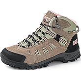 @ R CORD Womens Hiking Boots Waterproof Lightweight Hiking Boots Women Ankle Support Hiking Shoes Backpacking Boots Breathable Non-slip Hiking Boot for Outdoors