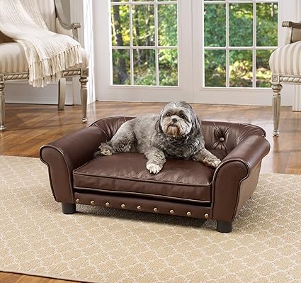 Amazon Com Enchanted Home Pet Brisbane Tufted Pet Bed Pet Supplies