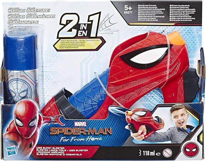 spider man web burst blaster