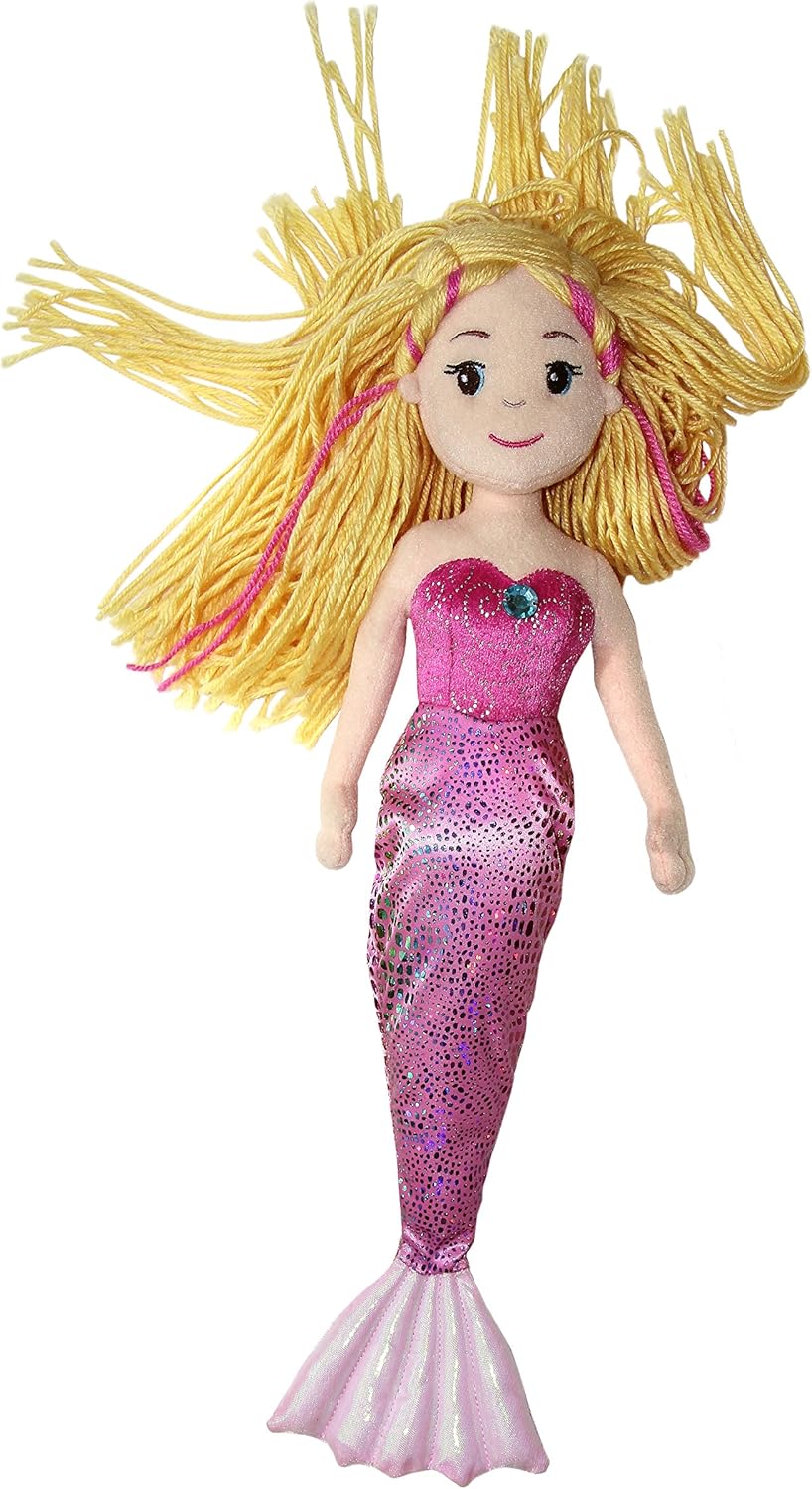 aurora plush mermaid doll