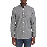 Chaps Mens Classic Fit Long Sleeve Button Down Stretch Poplin Casual Shirt