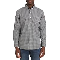Dockers Men's Regular & Big & Tall Long Sleeve Casual Button-Down Shirt - No Wrinkle, 2-Way Stretch