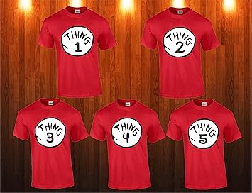 Amazon Com Cosa 1 Cosa 2 3 4 5 Camisetas Nice Cute Dr Seuss New Kids Adultos Cualquier Numero Thing 3 Baby