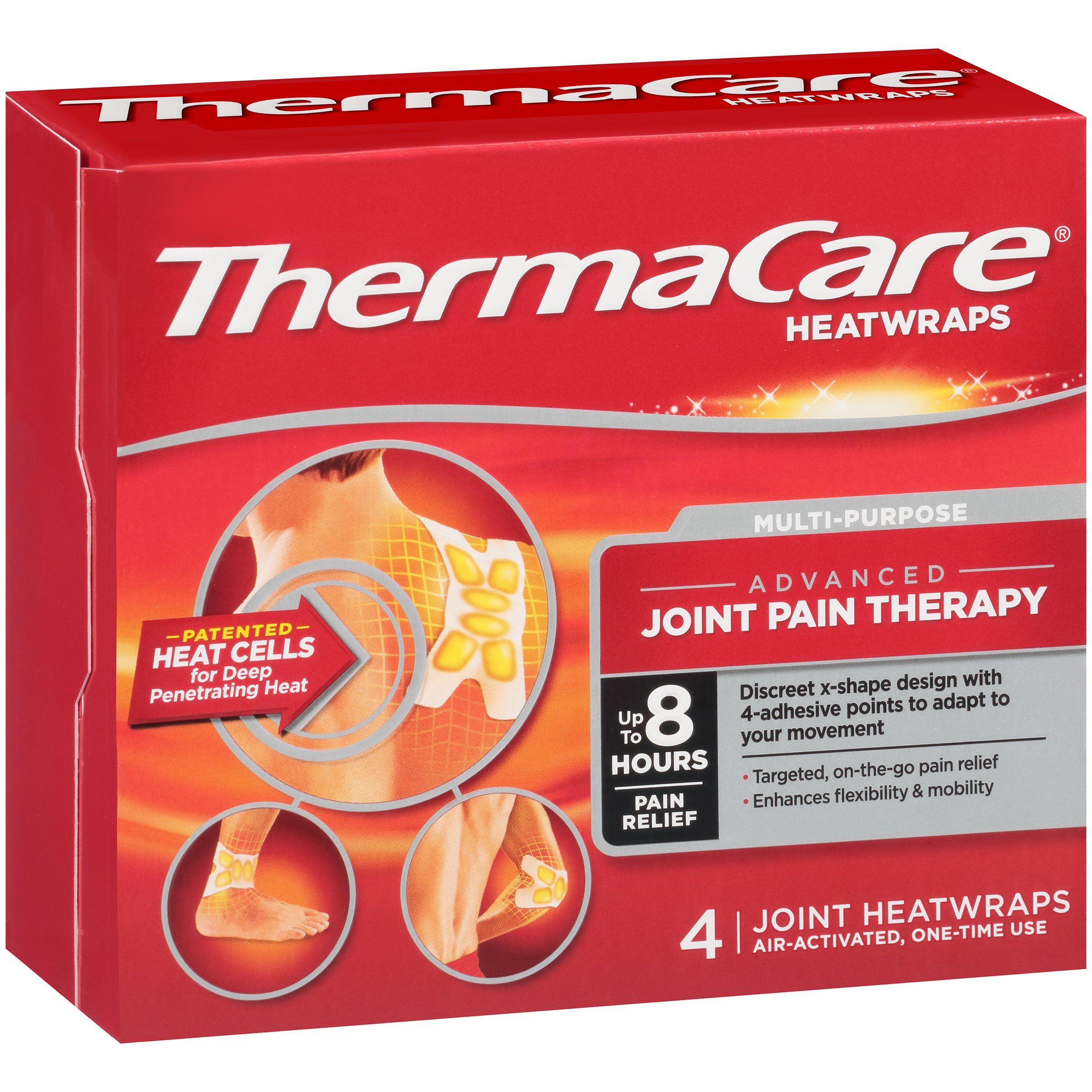 ThermaCare Lower Back & Hip Heat Wraps, LargeXL, 9