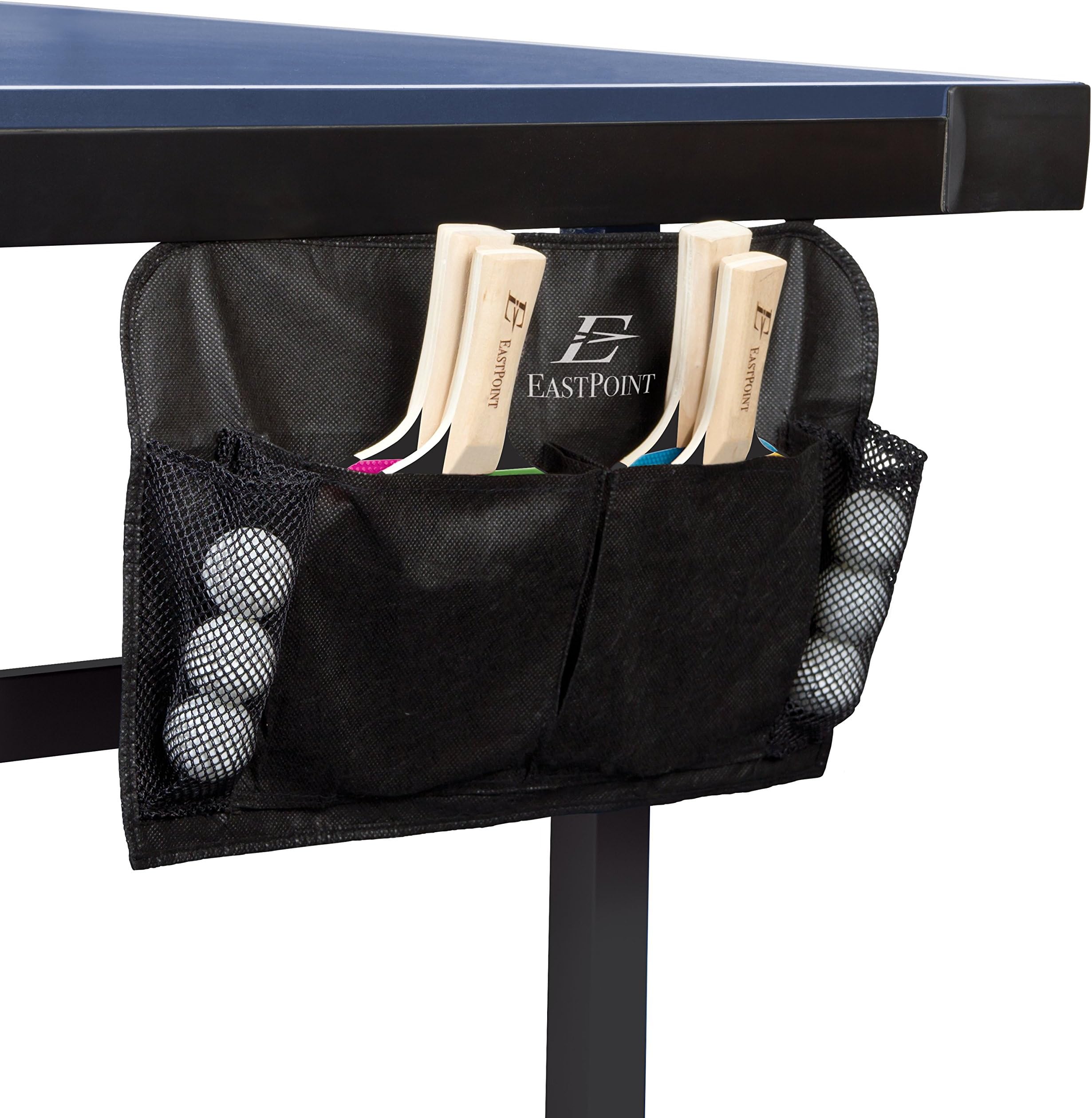 EastPoint Sports 4 Player Table Tennis Paddle and Ball Set - 4 Ping Pong Paddles, 6 Balls, & 1 Storage Pocket
