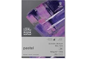Winsor & Newton Professional Pastel Paper Pad, 9" x 12", 24 sheets, 160gsm, Grey Tones