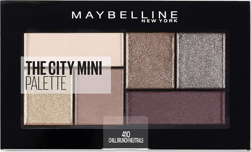 Maybelline The City Mini Eyeshadow Palette 410 Chill Brunch Neutrals Taupe