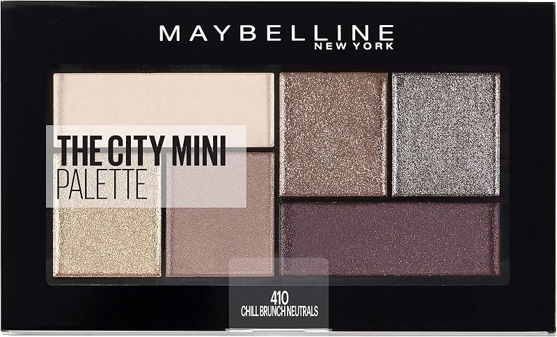 Maybelline The City Mini Eyeshadow Palette 410 Chill Brunch Neutrals Taupe