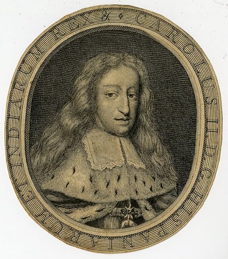 Amazon Com Antique Master Print Charles Ii King Of Spain Anonymous Ca 1670 Posters Prints