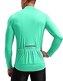 Men's Cycling Jersey Moisture Wicking Long Sleeve